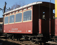 Schmalspur lokalbahn Ebelsberg - St. Florian Personenwagen 3